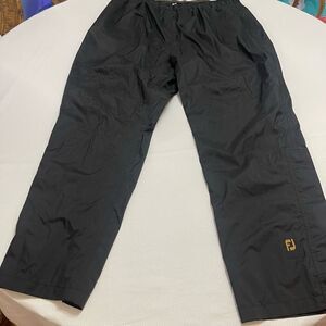 Footjoy Dryjoys Black Weatherproof Pants Golf Gear Outdoors Size XXL